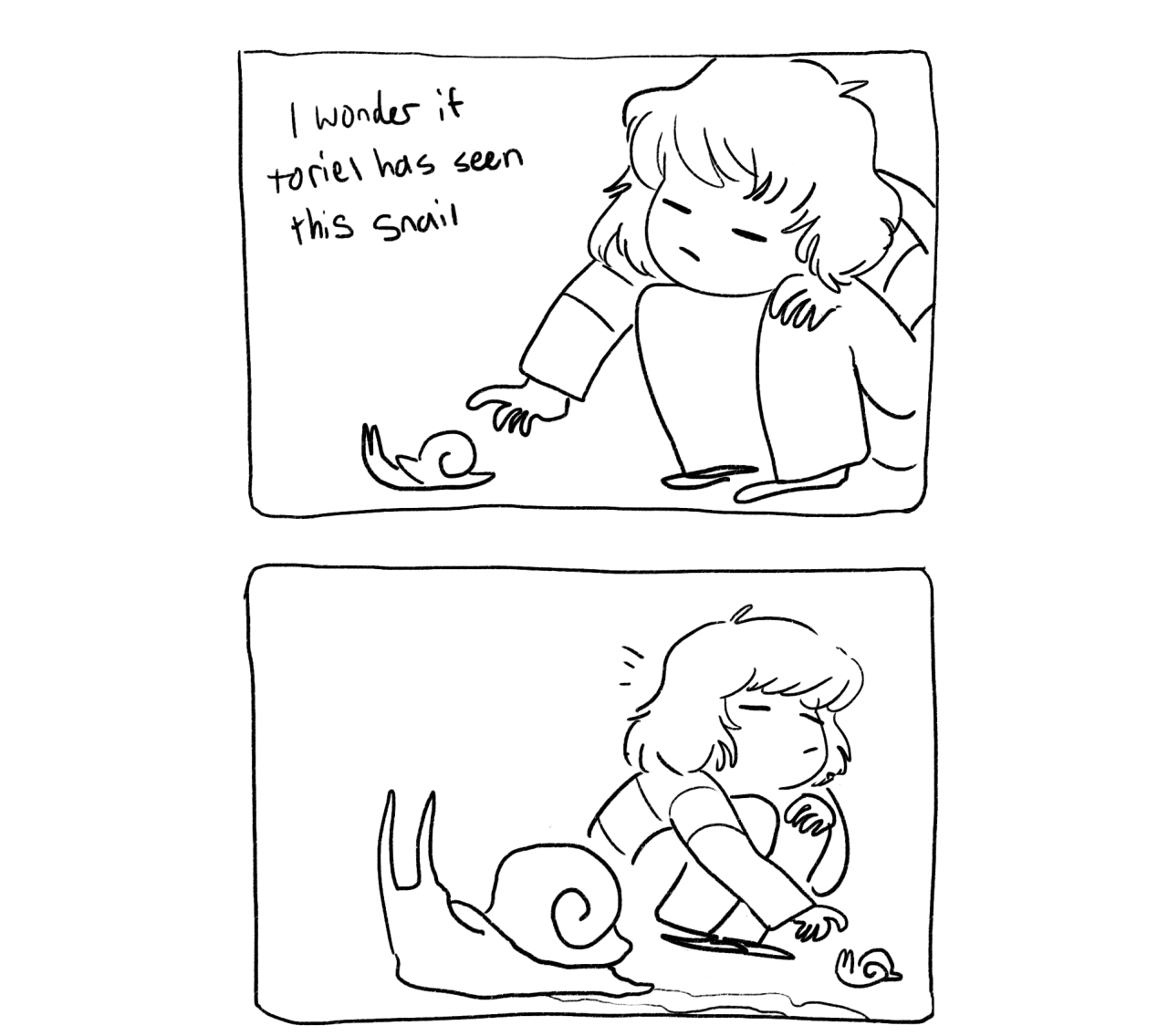 poidkea:  mom it turns out there are SO MANY SNAILS 