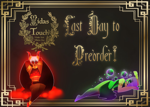 PREORDERS END TODAY!!Happy New Years, everyone! Preorders for Midas Touch end TODAY, January 1st! Ge