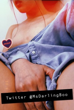 cupcakedarlingg:  I might go on tumblr here and there to see wassap but I post a lot more uncensored content and random blurbs on my twitter :) Follow me if you wanna feel some type of way 😉