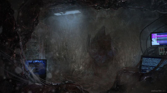 theamazingdigitalart:  The amazing concept art of Stranger Things by  Mikhail Rakhmatullin