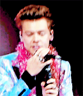 dunkirks: Harry wearing a pink tinselLondon, UK - 10/29