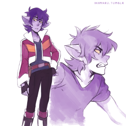 I drew galra Keith only once before so here’s some moree