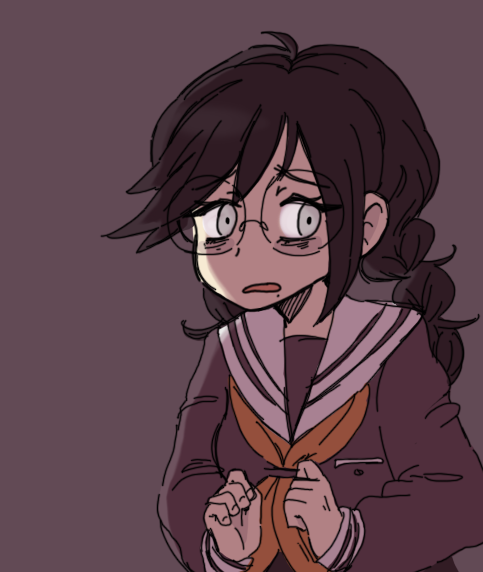 sukiban:  I found some old Fukawa fanart on my computer 