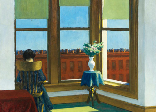 turnerclassicmilfs:Rear Window (1954) + Edward Hopper