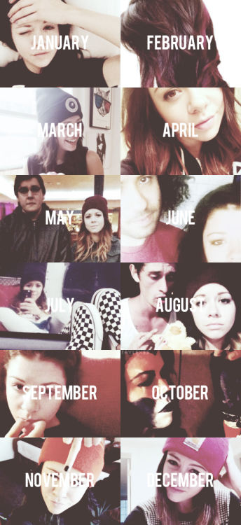 taylexes:  tay jardine’s instagram 2014. 