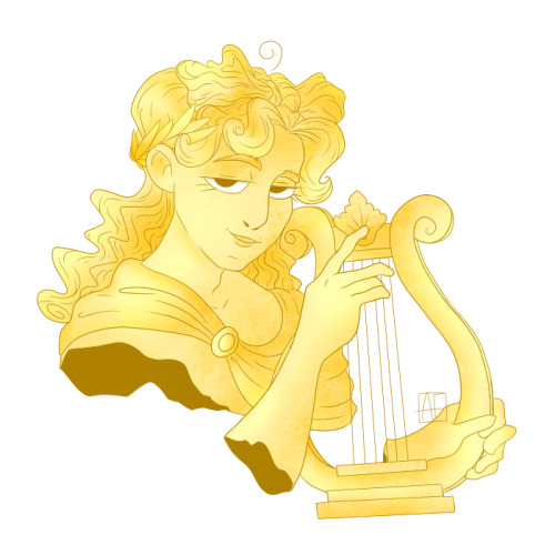af-art:Hail Apollon Phoebus, the long-haired god who shoots afar!My third (and final) tier for my Pa