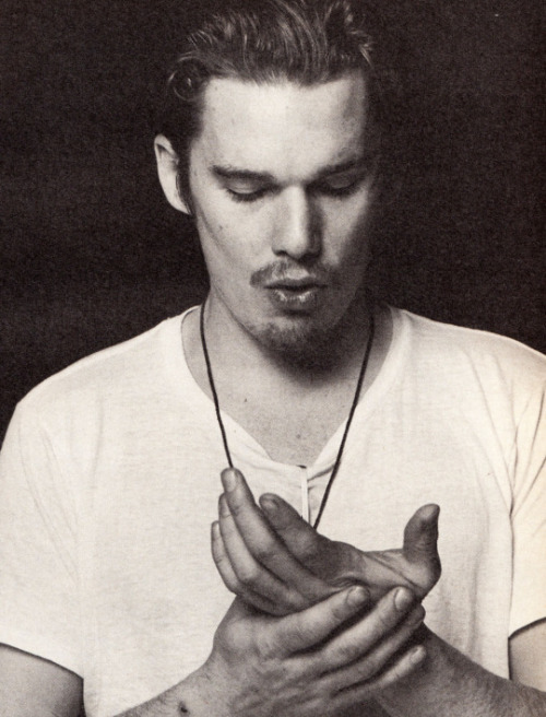 obsessedwithethanhawke:ananula:Ethan Hawke photographed by Bruce Weber for Interview magazine (Febru
