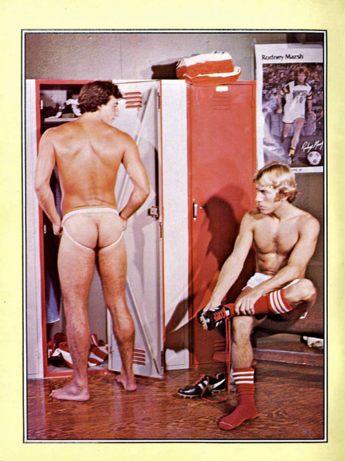From SOCCER GAMES (1979) Models are Ty Arthur &amp; Eric Clement