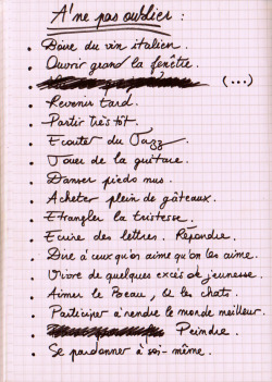 cold-as-gold:  Liste de juillet. 