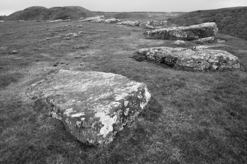 Arbor Low Prehistoric Henge, Derbyshire, 30.4.16. The henge is notable for its size and defined shap