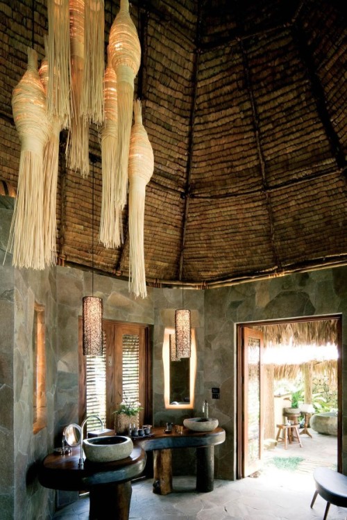 boldempire: Interior of Laucala Island Resort in Fiji by Lynne Hunt London