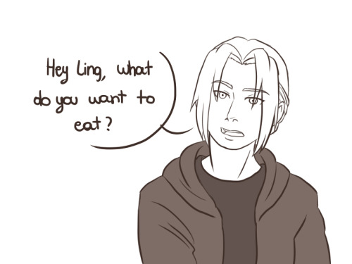 chat-en-rose: How is sharing a body with Ling… probably. I had this comic on my sketch folder