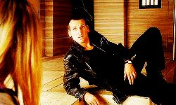 khaleesi-mother-of-fandoms:  teamponytail:  #nine bb what r u doing #this is the end of the world not a photoshoot for playgirl gallifrey  WHY ARE YOU COMPLAINING 