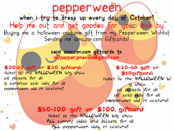 O0Pepper0O:  Pepperween! Get In Early This Year [Since..last Year We Forgot About