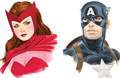 imnotdaredevil:  Marvel Headshots by Paolo Rivera 