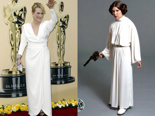 coconutmilk83: Meryl Streep Outfits and the Star Wars Costumes That Inspired Them (Source)