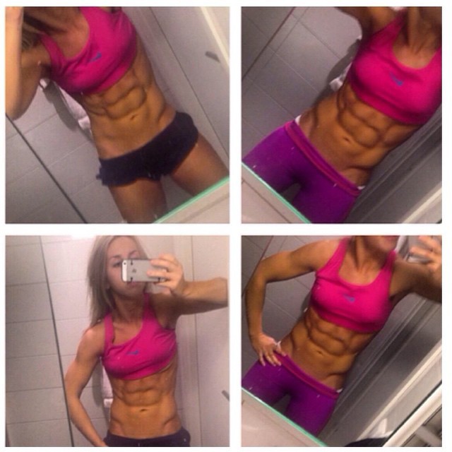fitgymbabe:  Instagram: viax_workout Great Pic! - Check out more of her pics: viax_workout