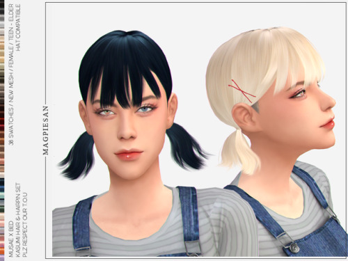 effiethejay: Magpiesan April Coming Soon ListNotre Dame Hair - release on 04/13/19Magpiesan Beanie -