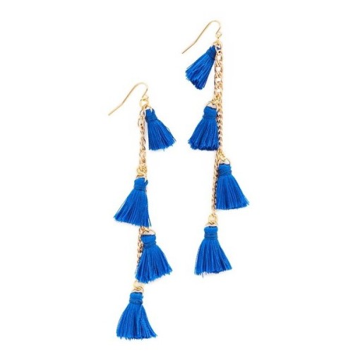 Vanessa Mooney The Dynasty Earrings ❤ liked on Polyvore (see more multi color earrings)