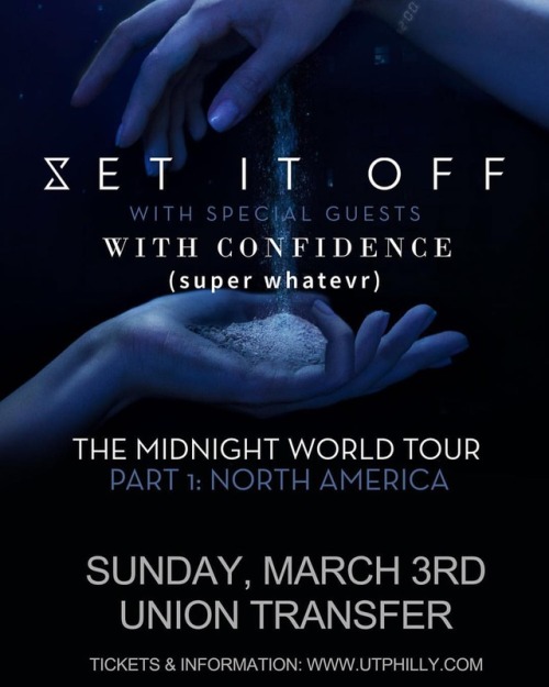 Tonight! @setitoff at @uniontransfer!  ⏳⏳⏳ Keep your eyes on the story! . . . . . #setitoff #themidn