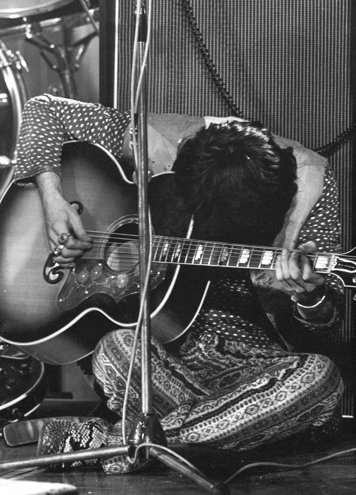 theswinginsixties:  Keith Richards at The Rolling Stones Rock N’ Roll Circus, December