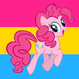 youriconisgay:  My Little Pony + Pinkie Pie (Pansexual Pride) Feel free to save and use! [Requested 