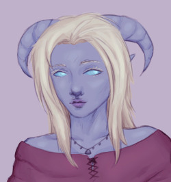 bylacey:  murimurr-draws:  Draenei sketch