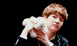 Yoongi + Plushies