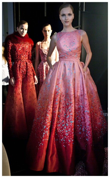 eliesaab:  Backstage, the message was clear adult photos