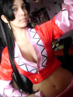 cosplaygirl:  Boa Hancock Wip Cosplay 1 by