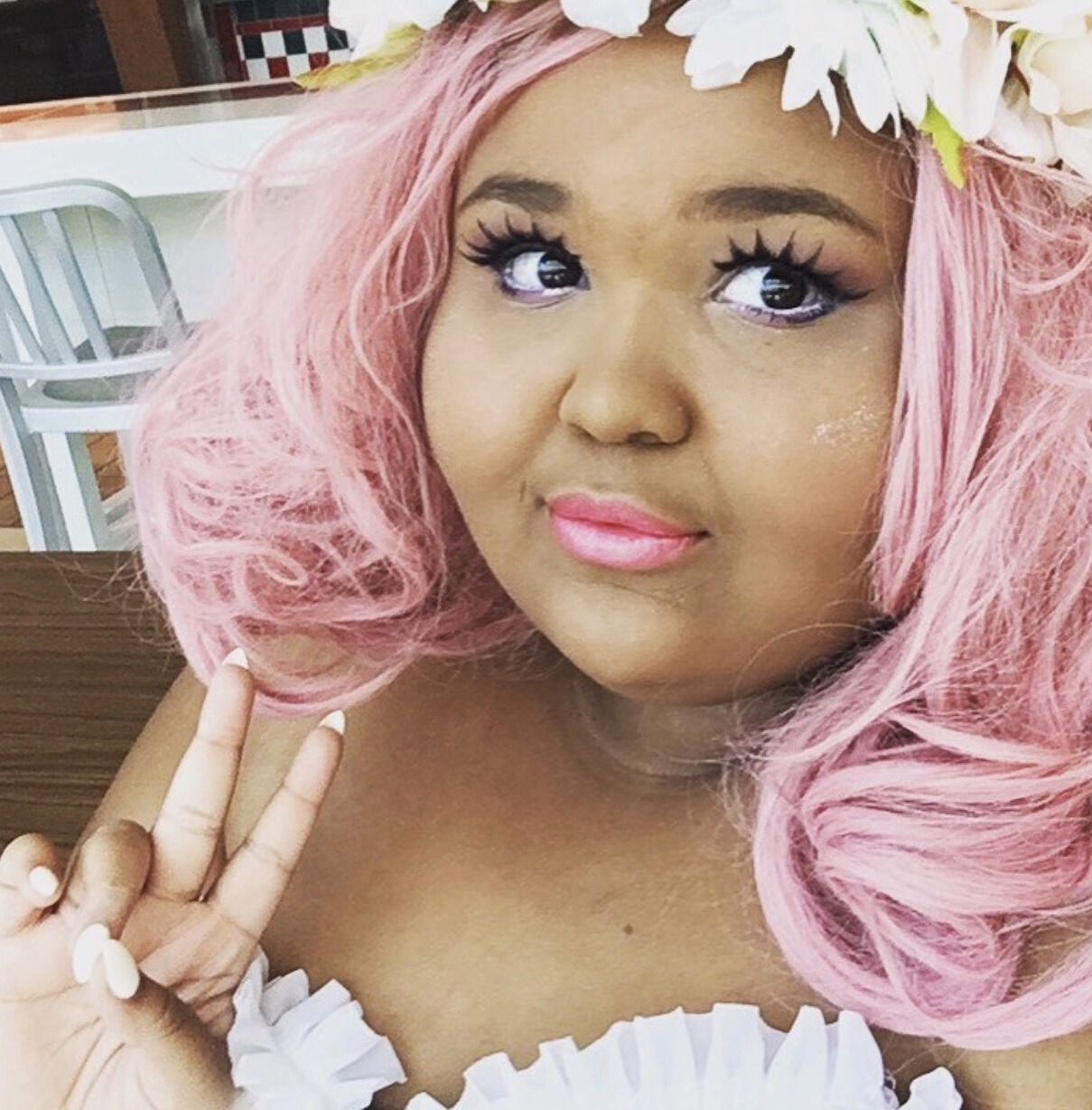 blackwomenincostume: Some beautiful Pink Diamond and Rose Quartz Cosplay from Steven