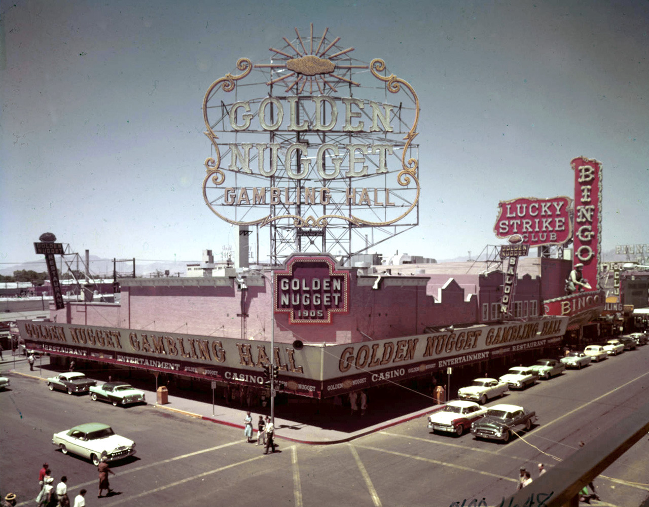 Details about   Vintage Golden Nugget Hotel Casino Las Vegas Nevada matchbook  LQQK #6 