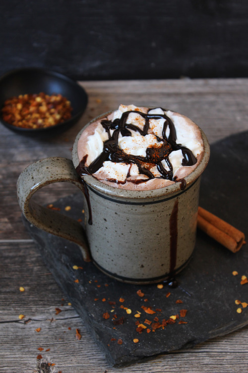 sweetoothgirl: Spiked Mexican Hot ChocolateHungry? Click here