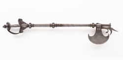 art-of-swords:  Rare combined Axe and Matchlock