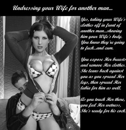 More Wife to Slut captions at: http://wtos3.tumblr.com/