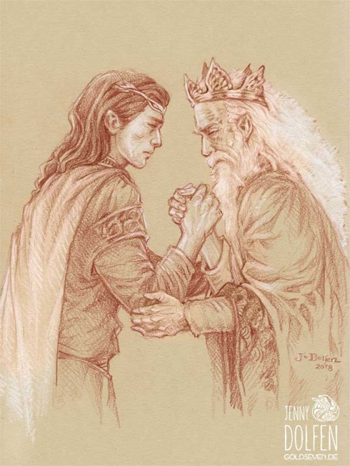 goldseven: “Until the world is broken and remade” Elrond and Elros, if they had met again before the