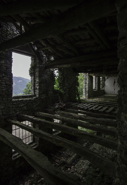 One year later. Abandoned barn in Feltre By Mary896. http://flic.kr/p/MEAmpM