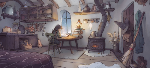 erysium:Some backgrounds inspired by Pratchett’s Tiffany Aching books! 