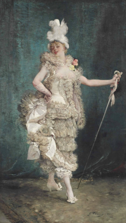 everythingmeanseverything:frou frou by georges jules victor clairin