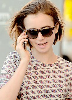 dailylilycollins: Lily Collins seen taking a stroll in West Hollywood on November 3rd
