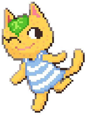 marzipancrossing:   i made a tangy pixel! :- ) 