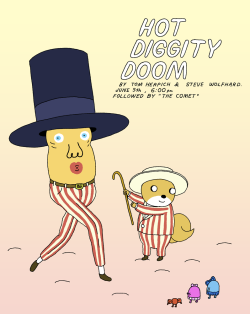 Hot Diggity Doom promo by writer/storyboard