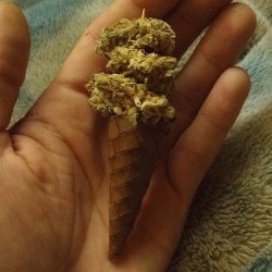 weedporndaily:  The first ice chron cone