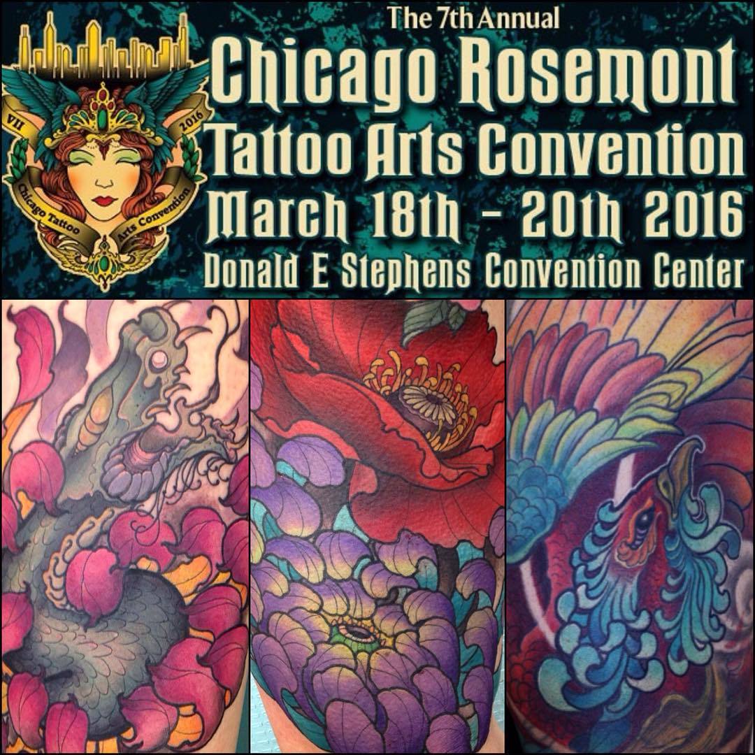 Chicago Tattoo Arts Convention Rosemont  DES Convention Center
