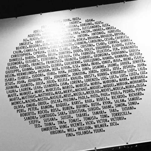 jordicervera:  Let’s do this! Closing @enterexperience today. THANKS ⚫️ Ph: Jordi Cervera / @j