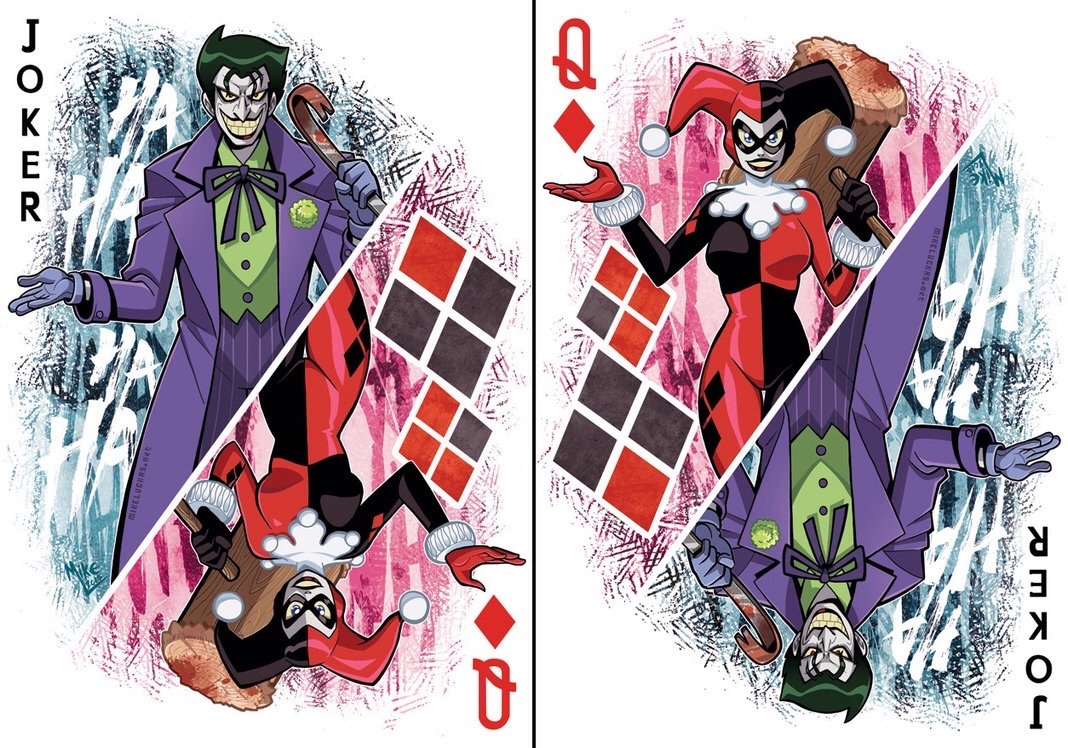justharleyquinn:Joker/Harley card by MikeLuckas
