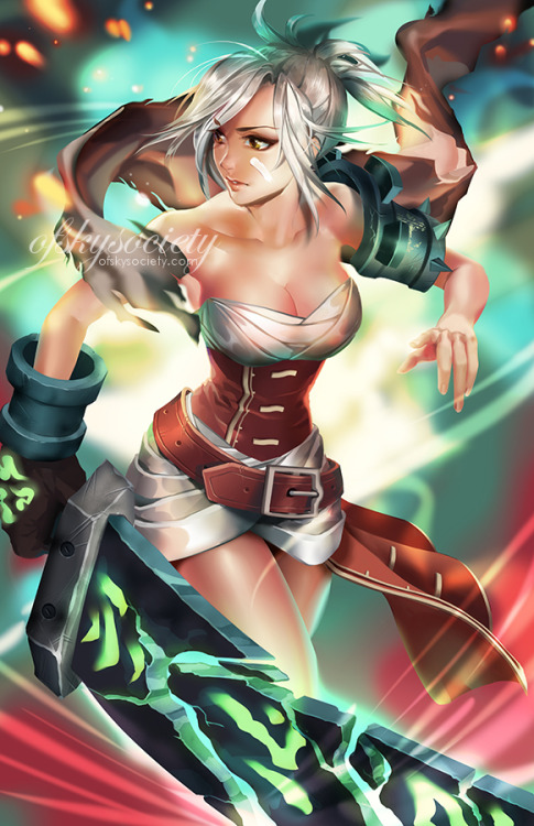 XXX Riven - League of Legends by ofSkySociety photo