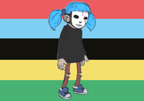 Sal Fisher from Sally Face collaborated with Gorillaz!Requested by @noodlerdoodler