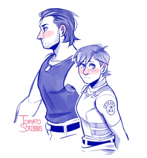 tomatoscribbles:the dream team! while im losing steam in this game, i love these two and i’ll 