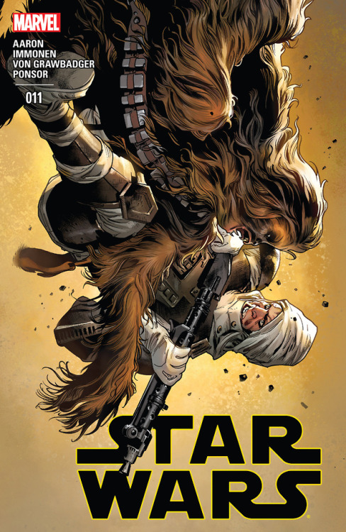 comicbookcovers:  Let The Wookie win…some covers featuring Chewbacca